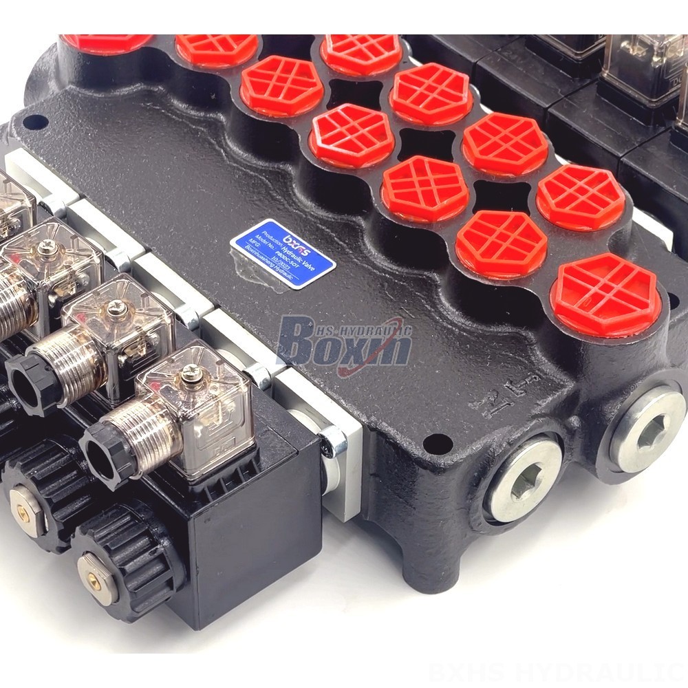 Hydraulic Spool Control Valve With Electric Remote Fluid Power detail image