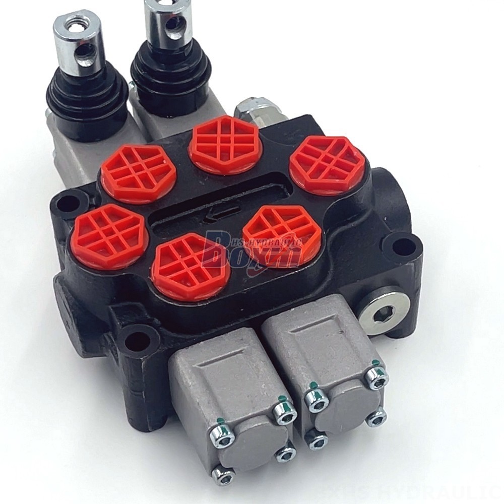 12 Volt Hydraulic Solenoid 2-Spool Hydraulic Valve | Q45 Series | Industry-Leading Performance detail image