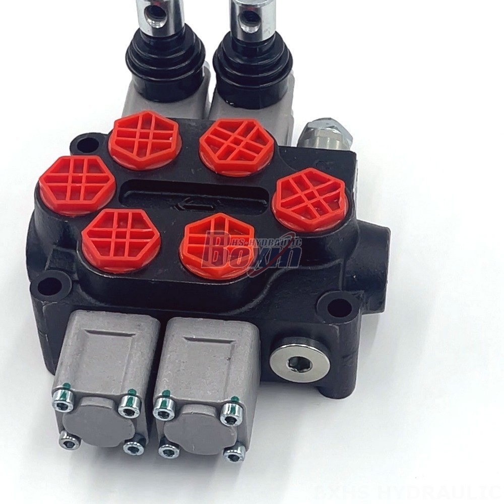 Hydraulic Hand Lever Valve Monoblock Directional Valve | Q45 Model | Precision and Reliability detail image