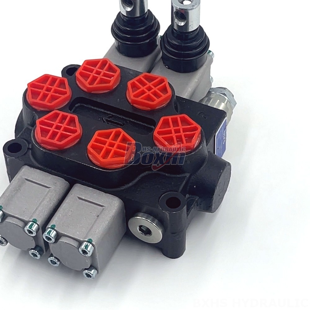 12 Volt Hydraulic Solenoid 2-Spool Hydraulic Valve | Q45 Series | Industry-Leading Performance detail image