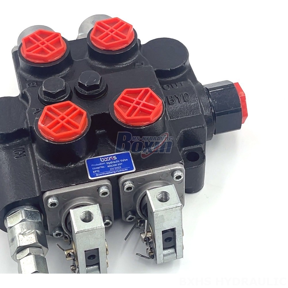 Hydraulic Control Valves 2 Spool Monoblock Valve | RD5200 Series | Factory Direct & Wholesale detail image
