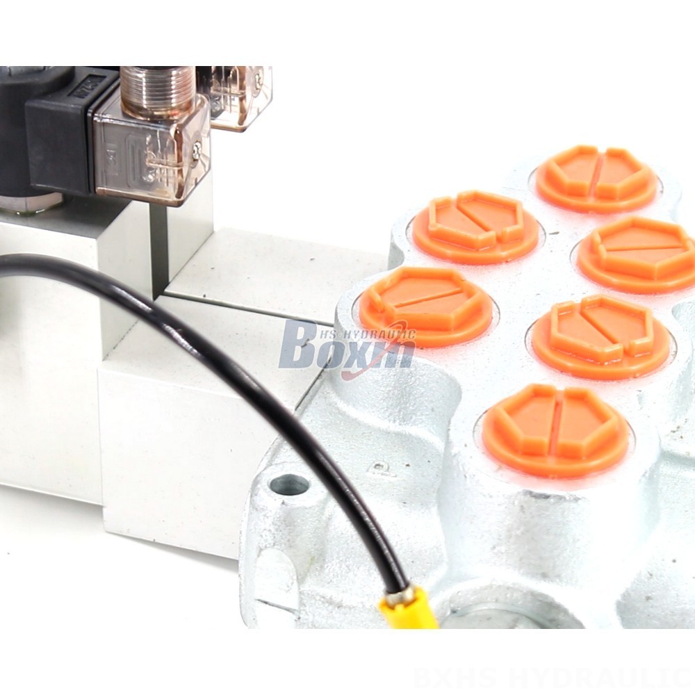 Direct from Factory: SD18 Electric 2 Spool Monoblock Directional Valves detail image