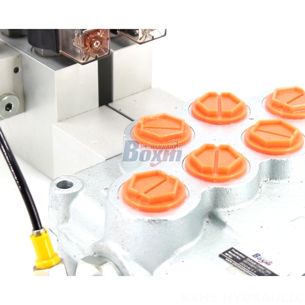 SD18 Electric 2 Spool Monoblock Valve: OEM & ODM Services Available detail image