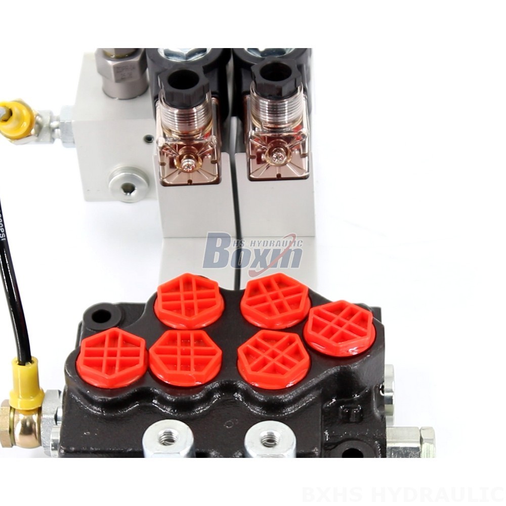 Factory Price SD5 Electro-hydraulic 2 Spool Monoblock Directional Valves - Global Supply detail image