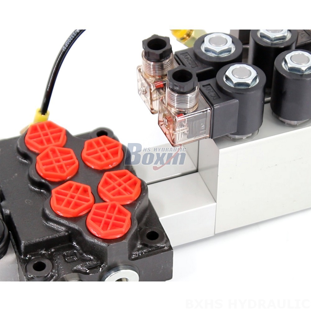 Hydraulic Product Manufacturer Offers SD5 Electro-hydraulic 2 Spool Monoblock Valves detail image