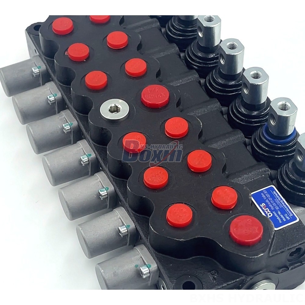 Hydraulic Multiplier Valve 7-Spool Hydraulic Valve | SD5 Model | Factory Direct & Customizable detail image
