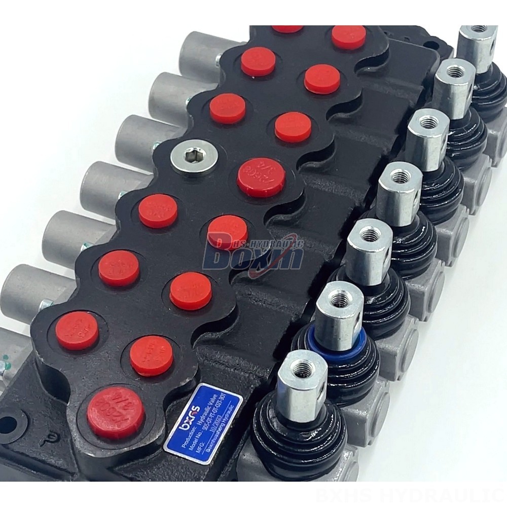 Hydraulic Multiplier Valve 7-Spool Hydraulic Valve | SD5 Model | Factory Direct & Customizable detail image