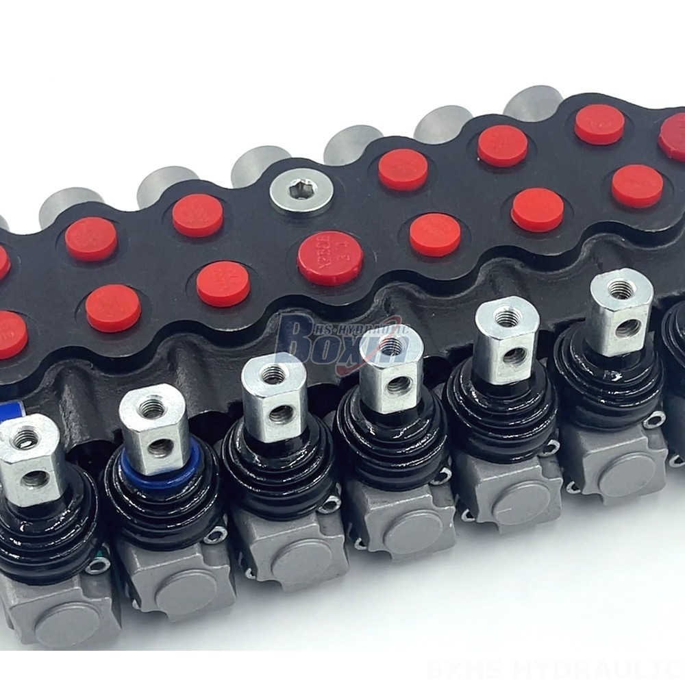 Hydraulic Multiplier Valve 7-Spool Hydraulic Valve | SD5 Model | Factory Direct & Customizable detail image