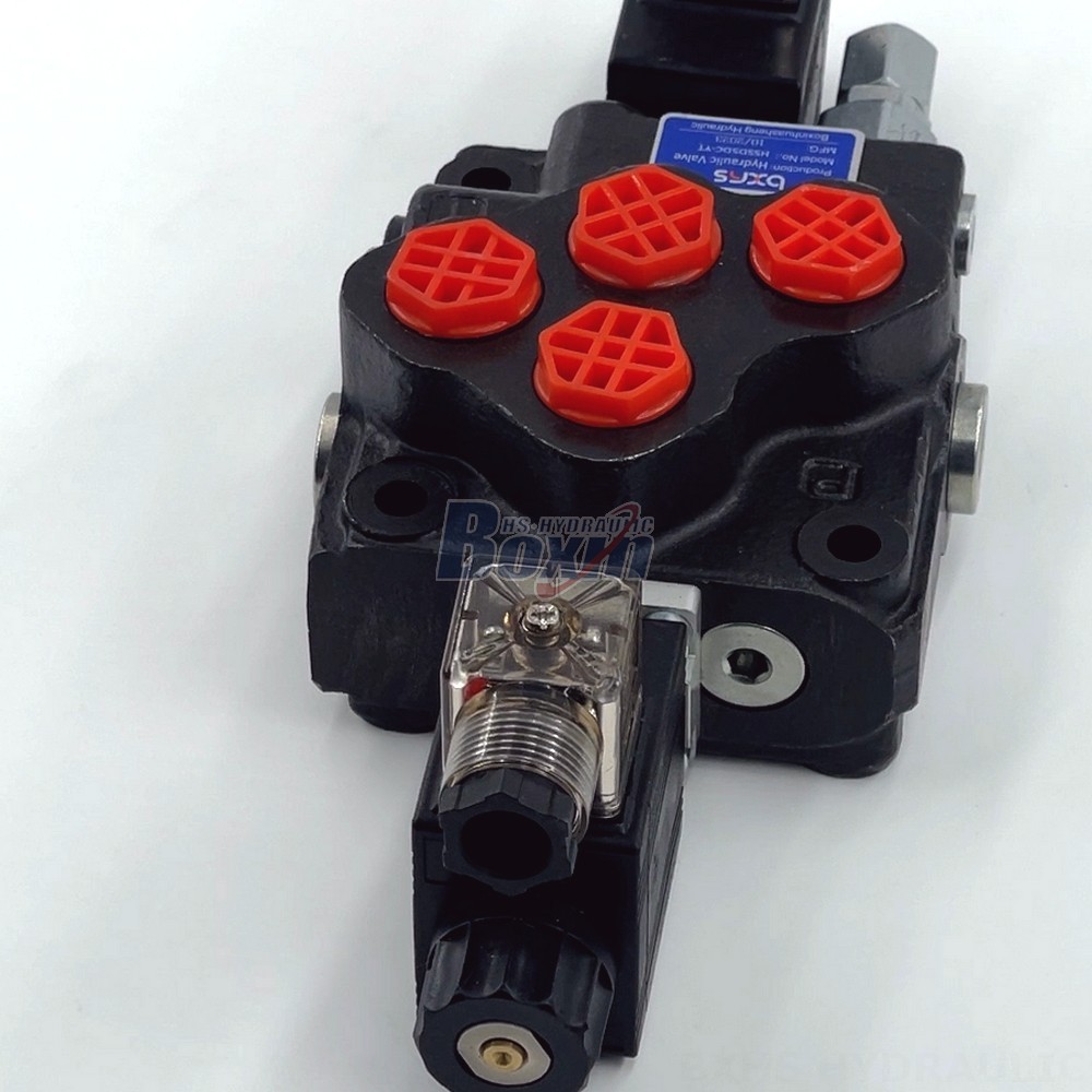 4 Spool Hydraulic Valve Directional Control Valve | SD5 Solenoid | Hydraulic Systems Solution detail image