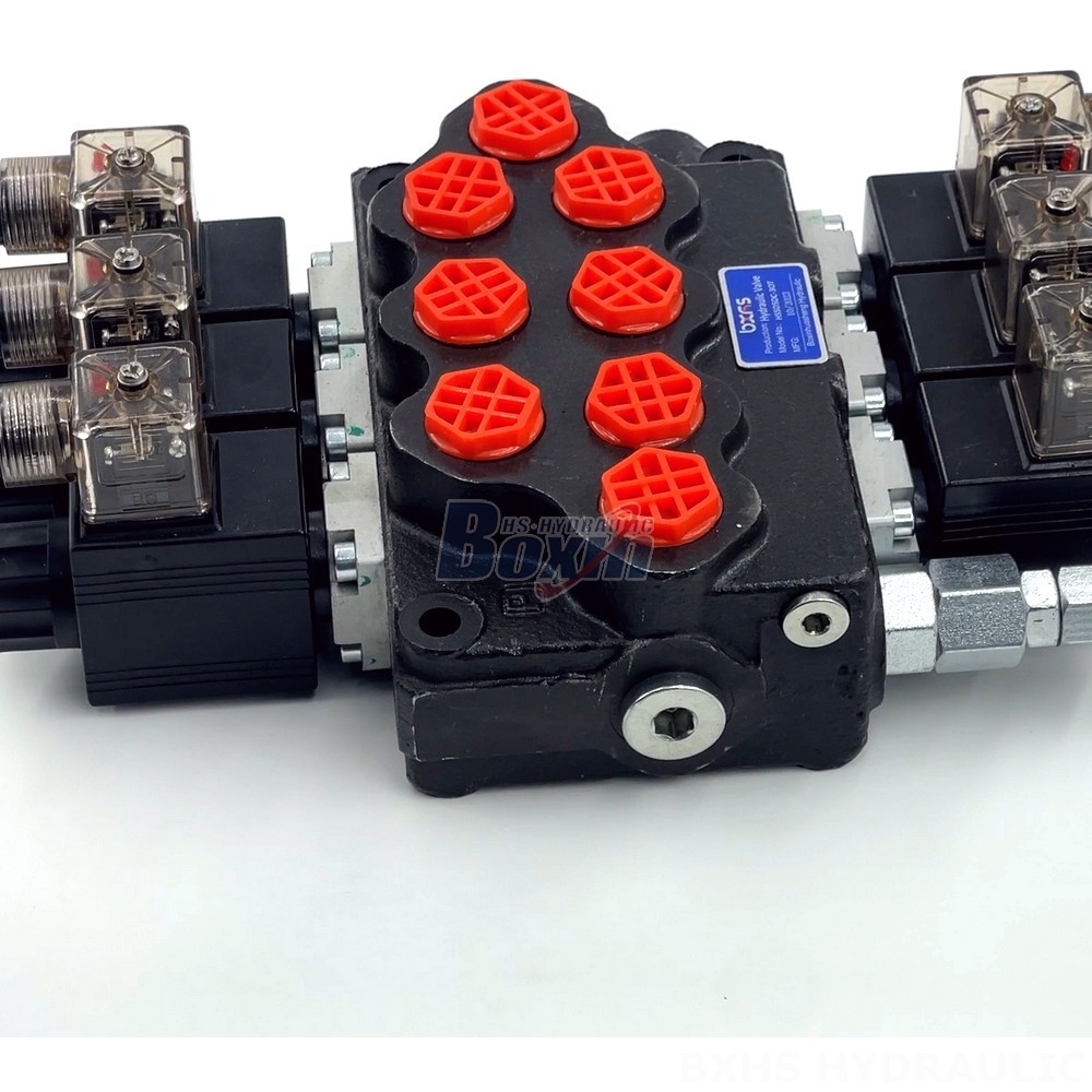 4 Way 2 Position Direction Control Valve 3 Spool Hydraulic Valve - SD5 Series | Wholesale & OEM detail image