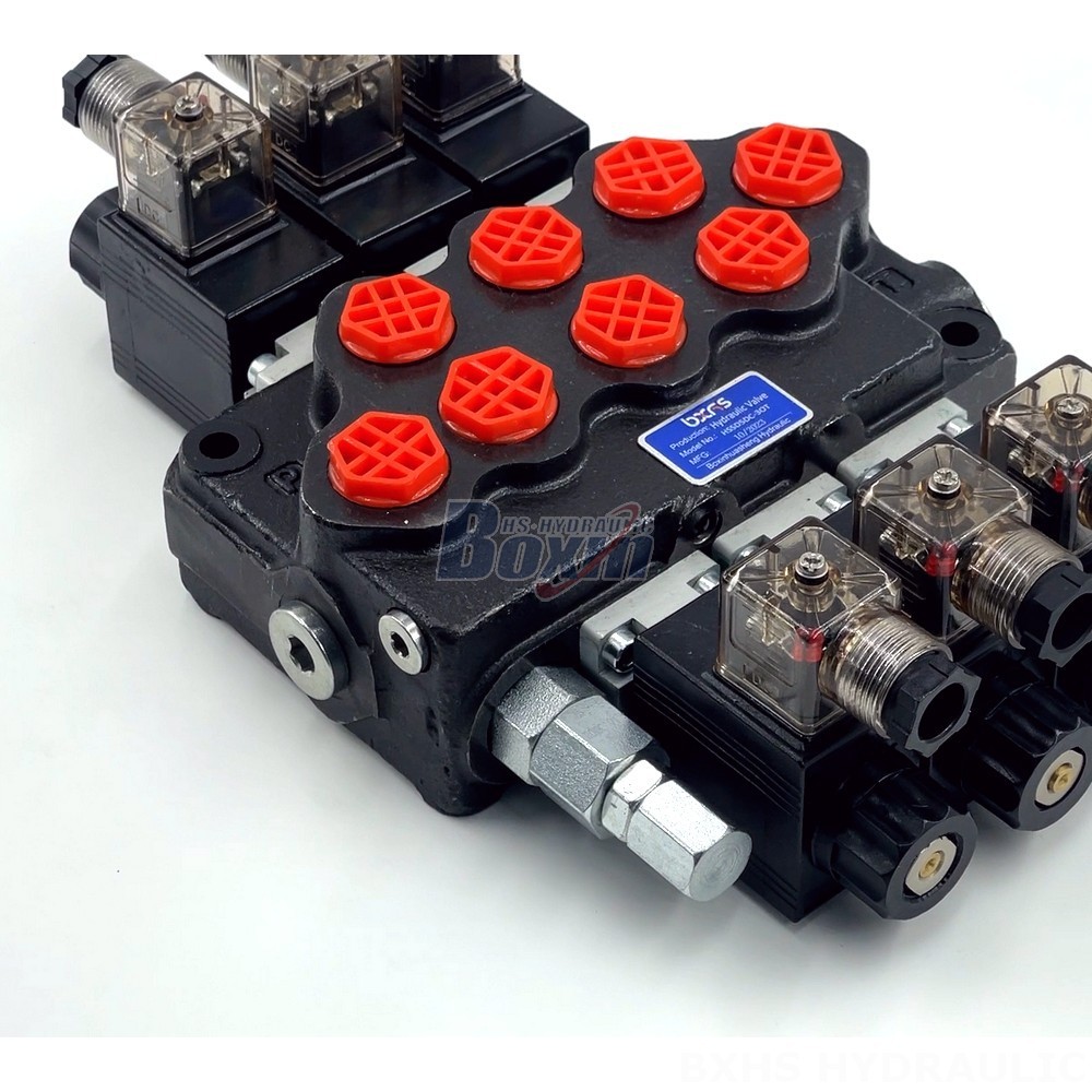 4 Way 2 Position Direction Control Valve 3 Spool Hydraulic Valve - SD5 Series | Wholesale & OEM detail image