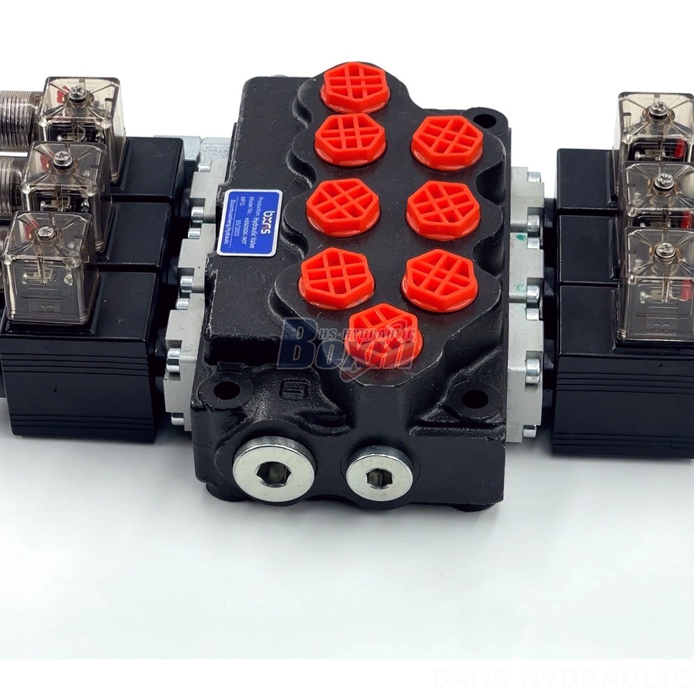 Flow Control Valve In Hydraulic System Factory Supply: SD5 3 Spool Valve Direct from the Source detail image