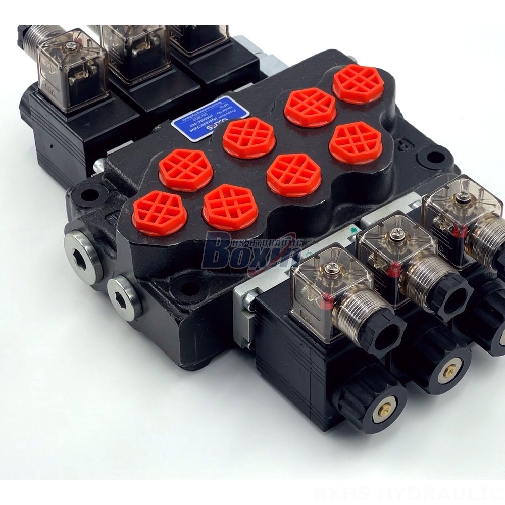 Flow Control Valve In Hydraulic System Factory Supply: SD5 3 Spool Valve Direct from the Source detail image