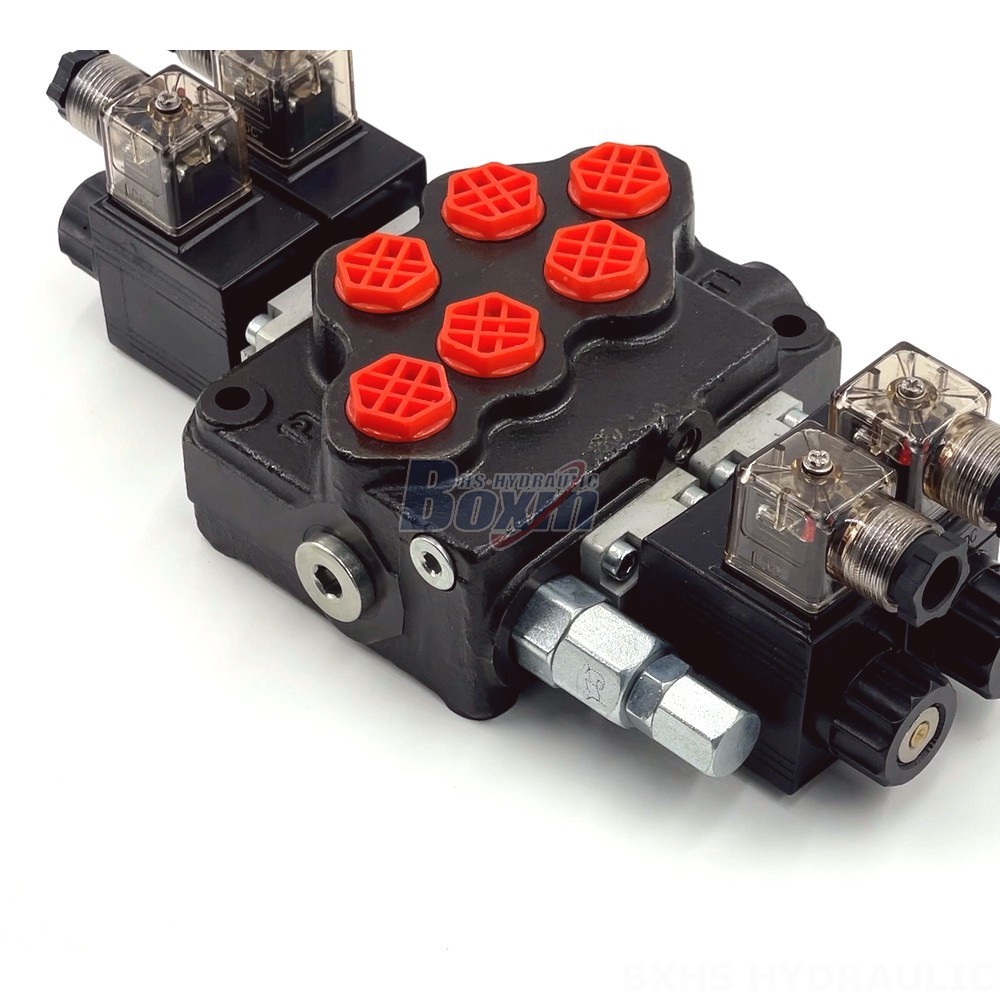 Hydraulic Valve Monoblock Directional Valve with 2 Spools - SD5 Series | Wholesale & OEM detail image