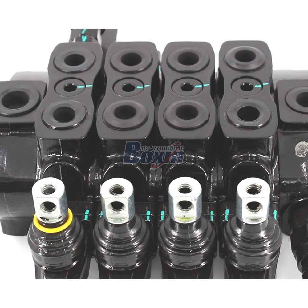 High Performance SD8-OTAMW Manual 4 Spool Sectional Valve detail image