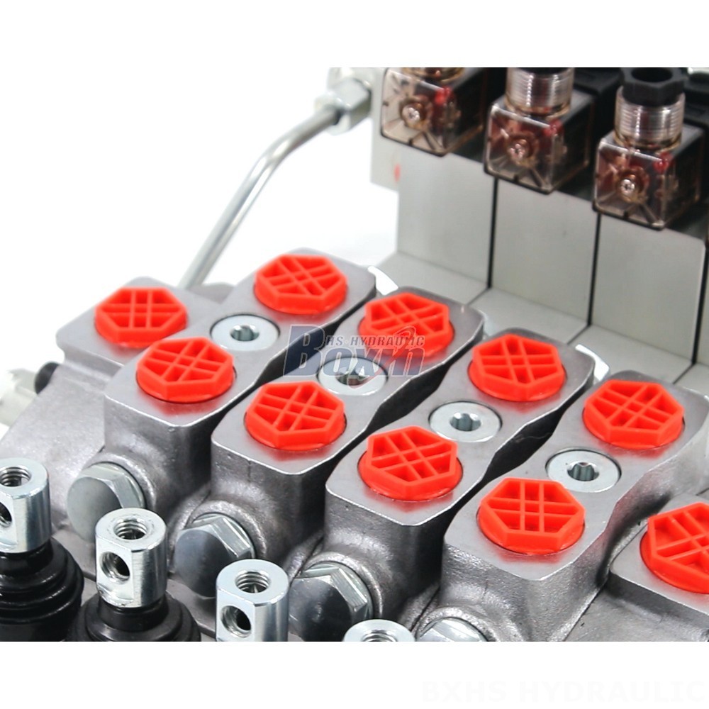 SD8-PG2: High-Quality Electro-Hydraulic 4-Spool Valve - Factory Supply detail image