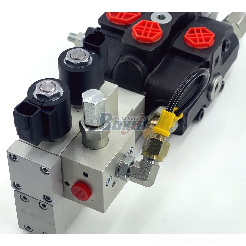 Hydraulic Flow Control Valve 1-Spool Sectional Directional Valve - SD8 Series | Wholesale & OEM detail image
