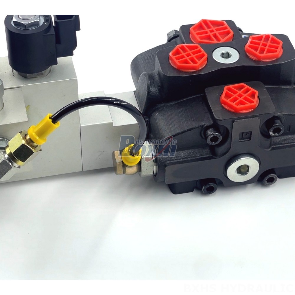 Hydraulic Flow Control Valve 1-Spool Sectional Directional Valve - SD8 Series | Wholesale & OEM detail image