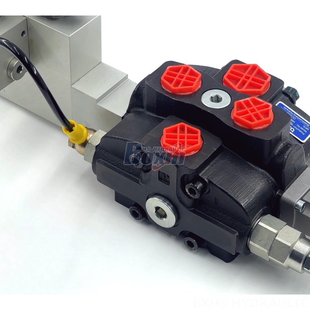 Hydraulic Flow Control Valve 1-Spool Sectional Directional Valve - SD8 Series | Wholesale & OEM detail image