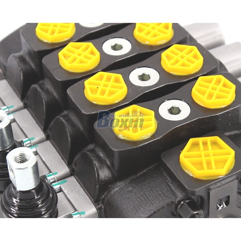 Sectional Type SD8 Manual 4 Spool Directional Valve detail image