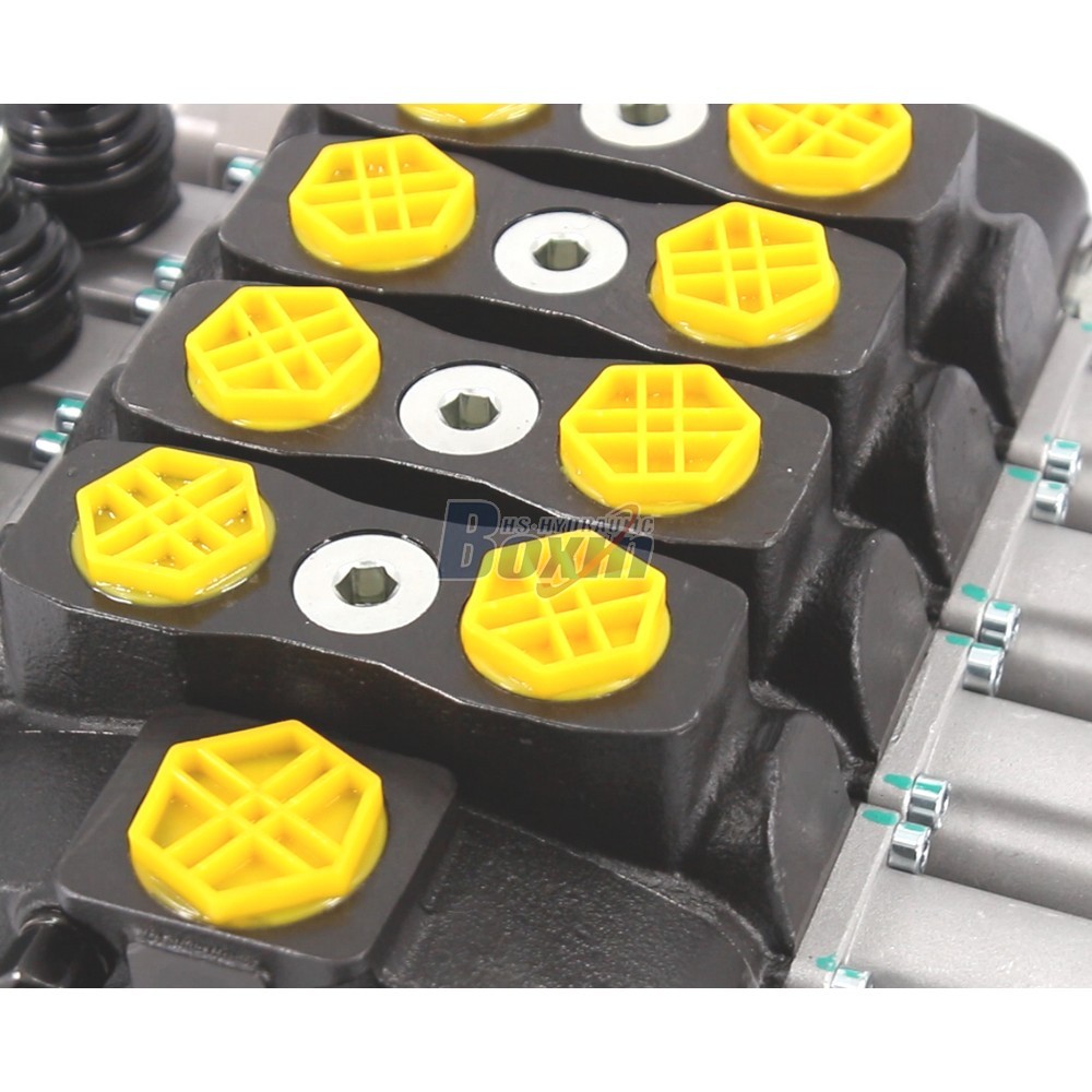 Sectional Type SD8 Manual 4 Spool Directional Valve detail image