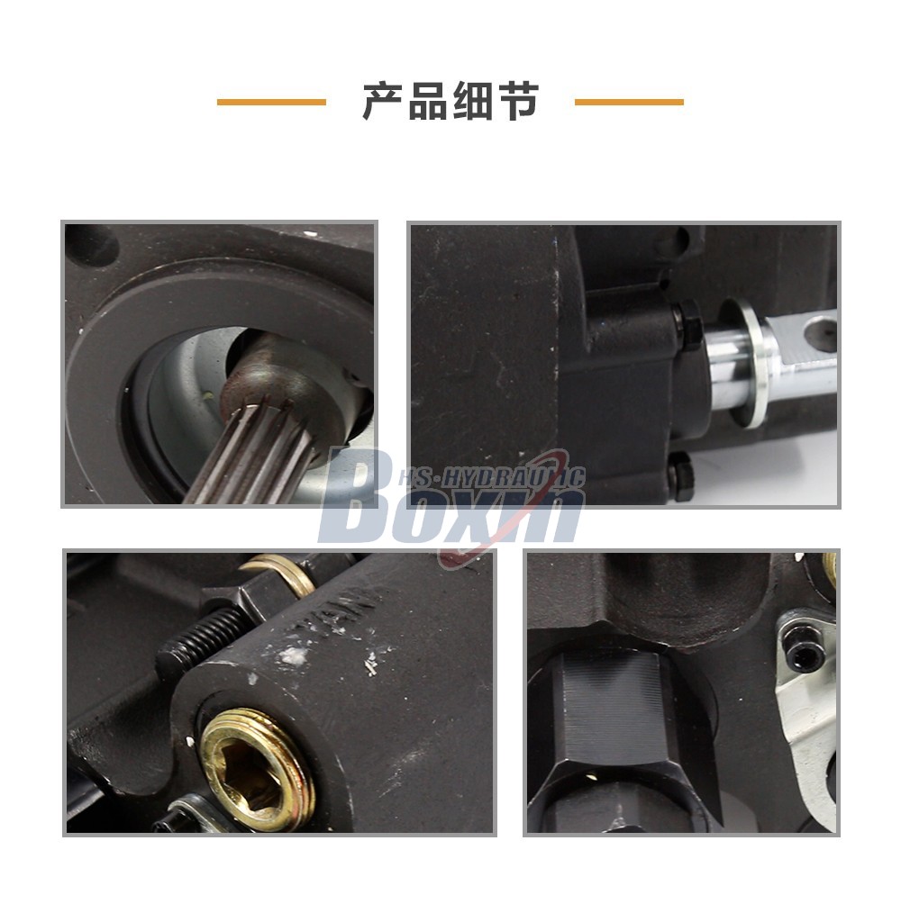 C102-LMS-25 100 毫升/转 20 MPa (2900 psi) 液压齿轮泵