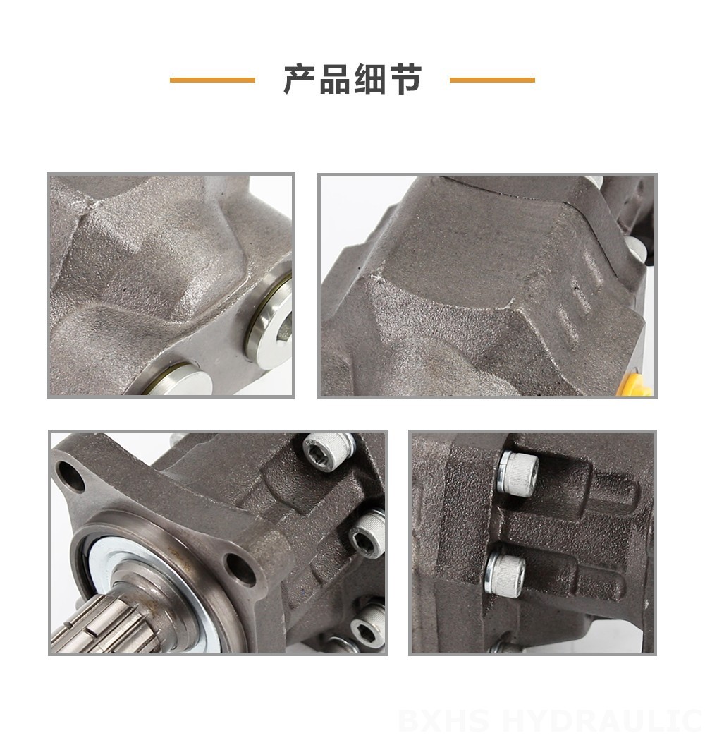 CBHW-ISO-100-Y 100 cc/rev 22 MPa (3190 psi) 液压齿轮泵