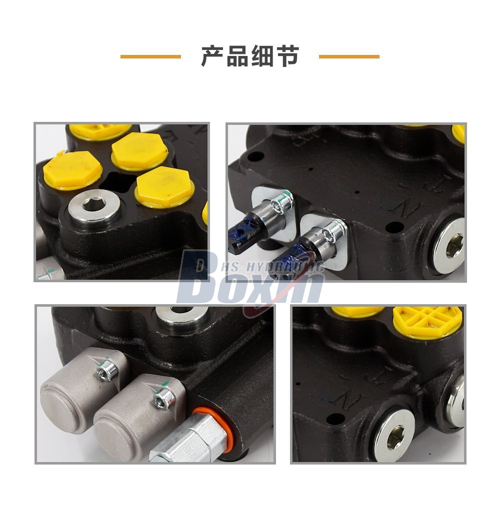 P80A-G-BT-OT 软轴 2 联 单块式方向阀
