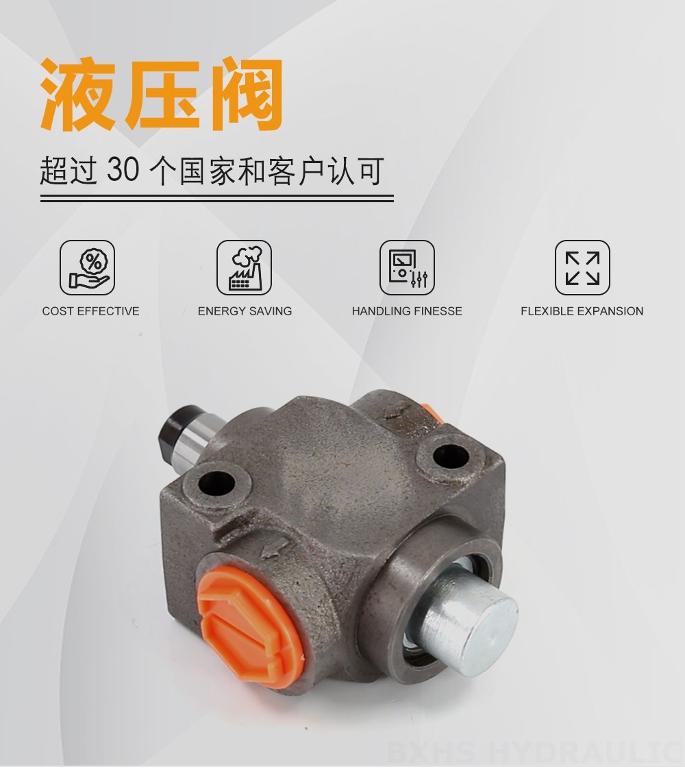 QHF20A 手控 1路 单块式方向阀