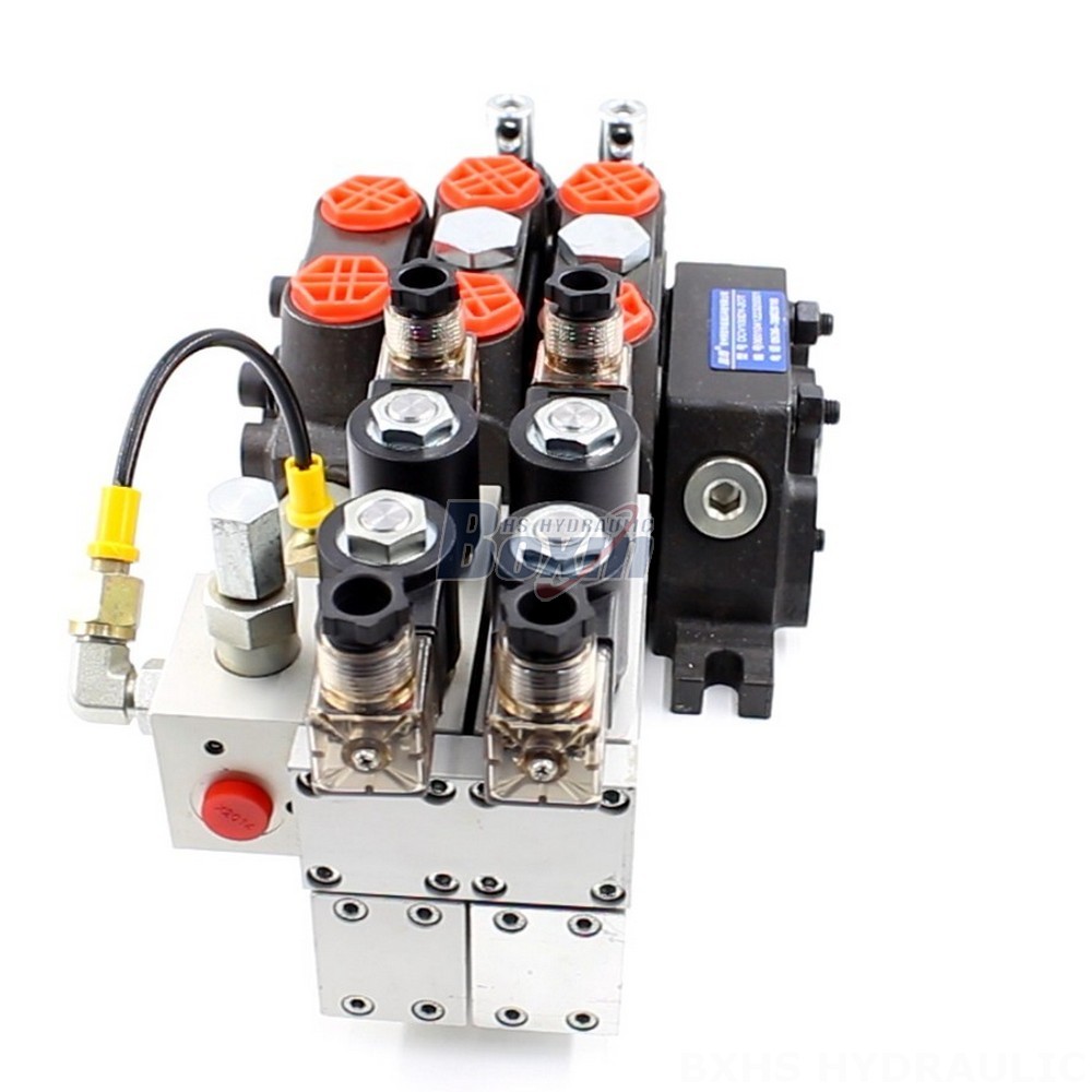 Solenoid Valve 100mpa 2-Spool Sectional Directional Valve - DCV100 Model | Wholesale and OEM cover photo