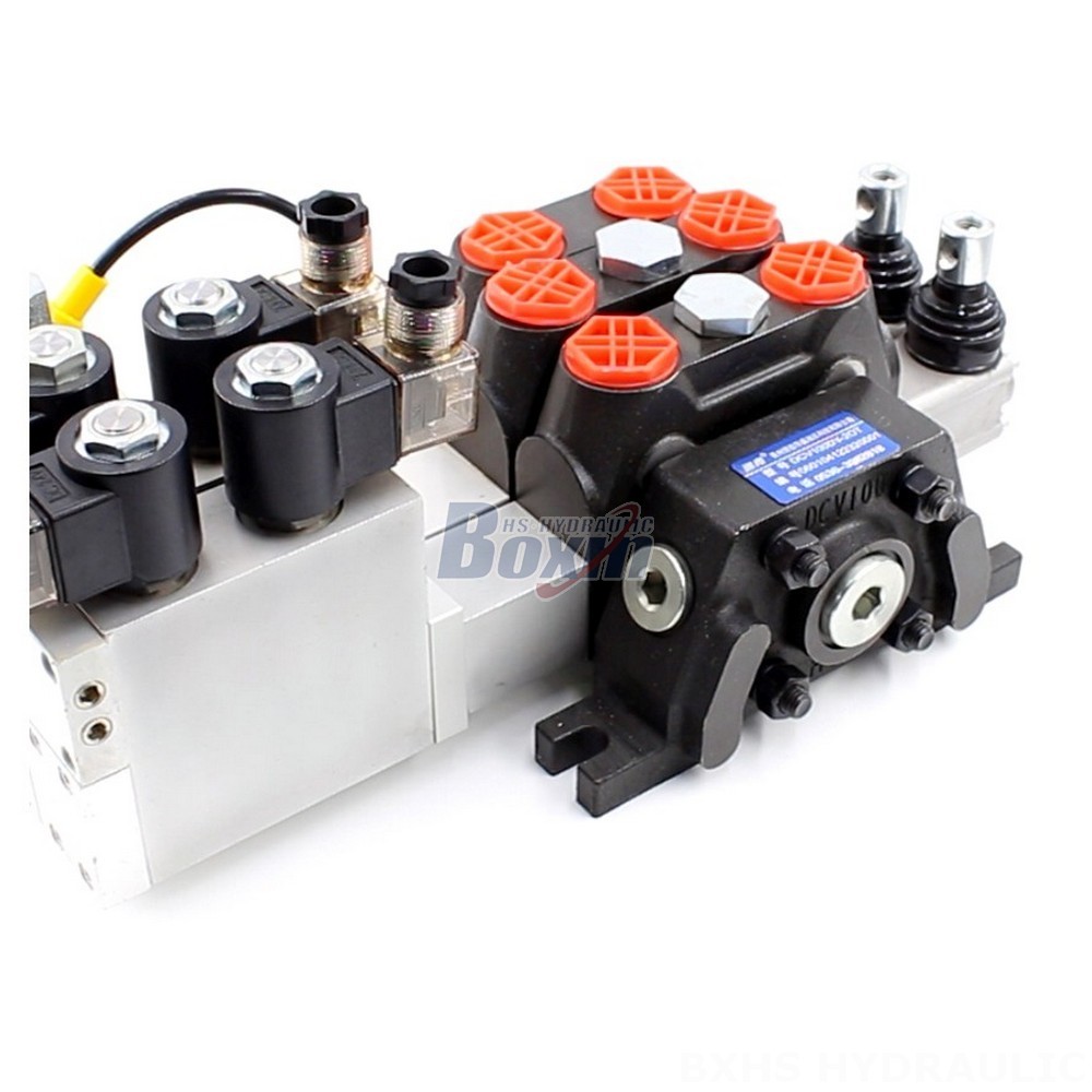 Solenoid Valve 100mpa 2-Spool Sectional Directional Valve - DCV100 Model | Wholesale and OEM main image