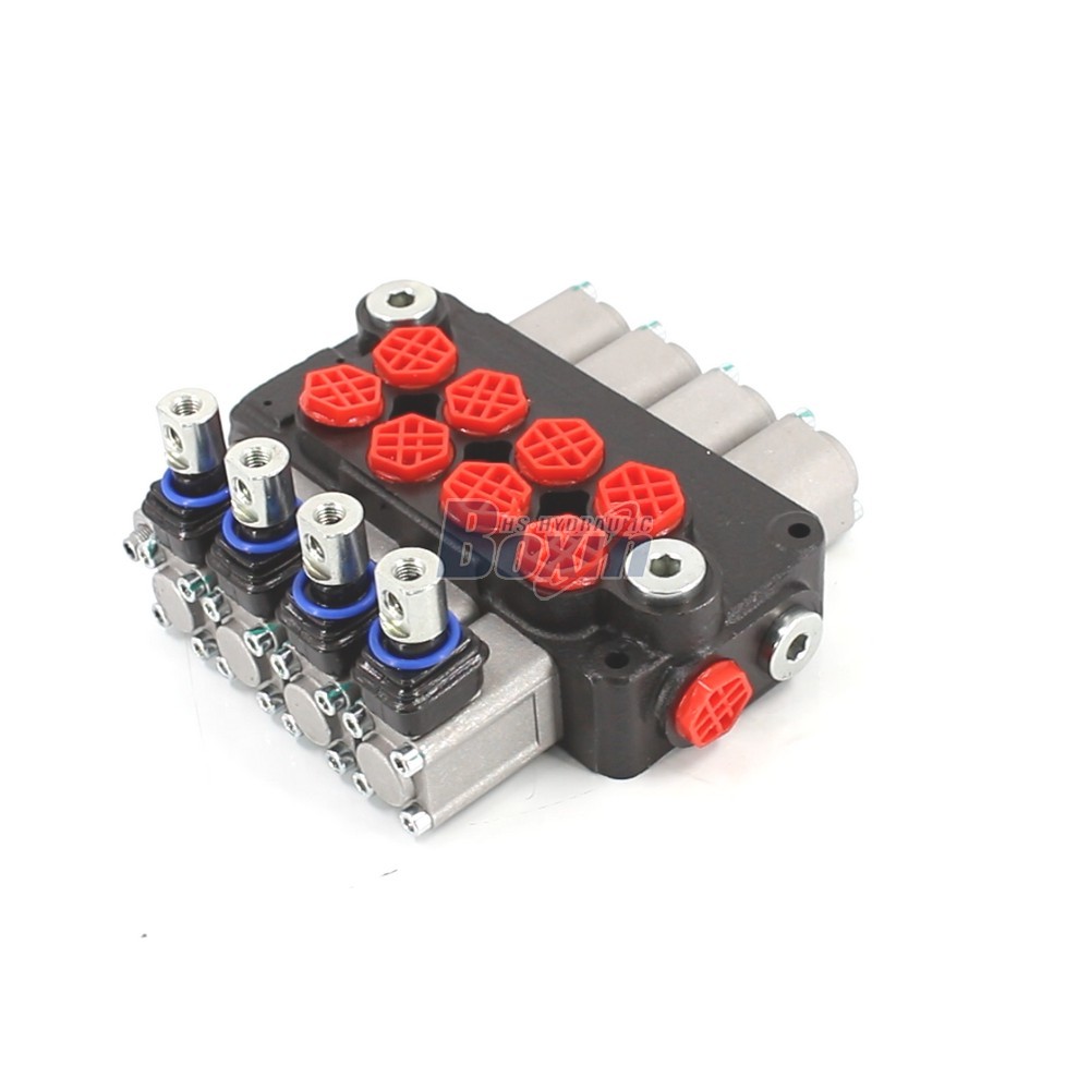 Factory Wholesale DCV20 4 Spool Hydraulic Directional Valve cover photo