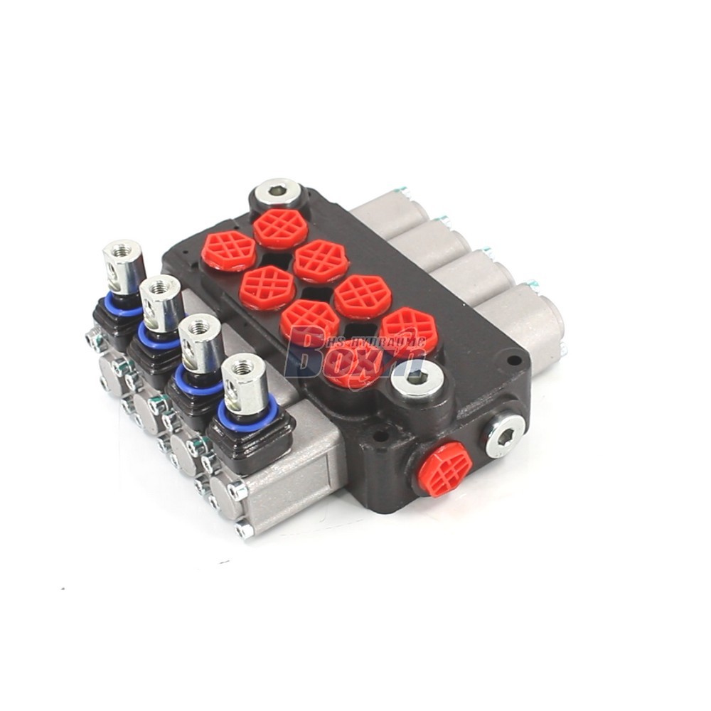 High Pressure DCV20 Series 4 Spool Hydraulic Control Valve main image