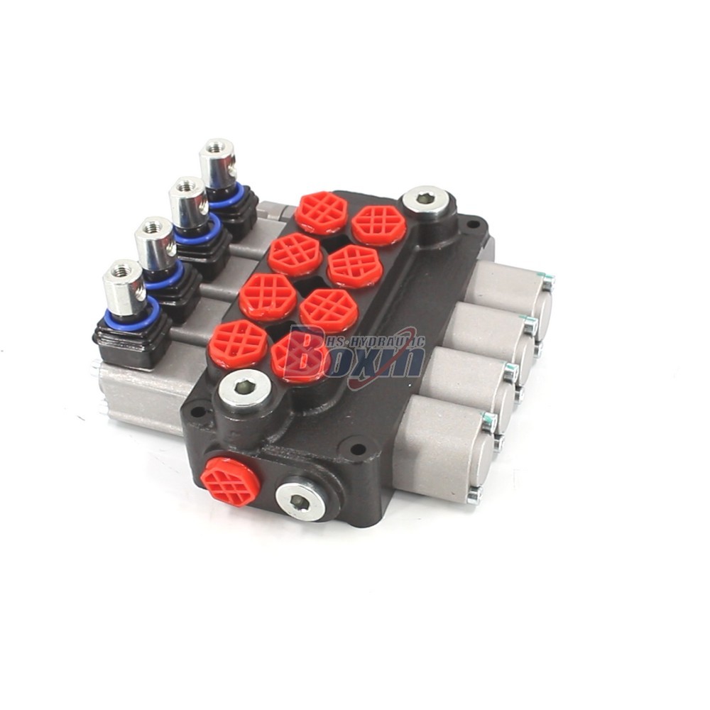 OEM and Private Label Customization for DCV20 4 Spool Monoblock Valve cover photo