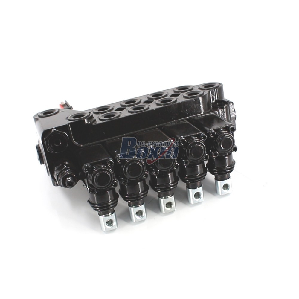 DCV40Z-FZJ Manual 5 Spool Outrigger Control Valve for Hydraulic Systems main image