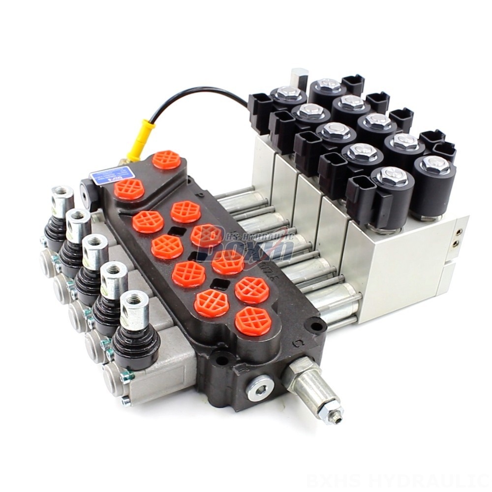 Distributor Hydraulique 5-Spool Monoblock Directional Valve - DCV40Z Series | Wholesale & OEM main image