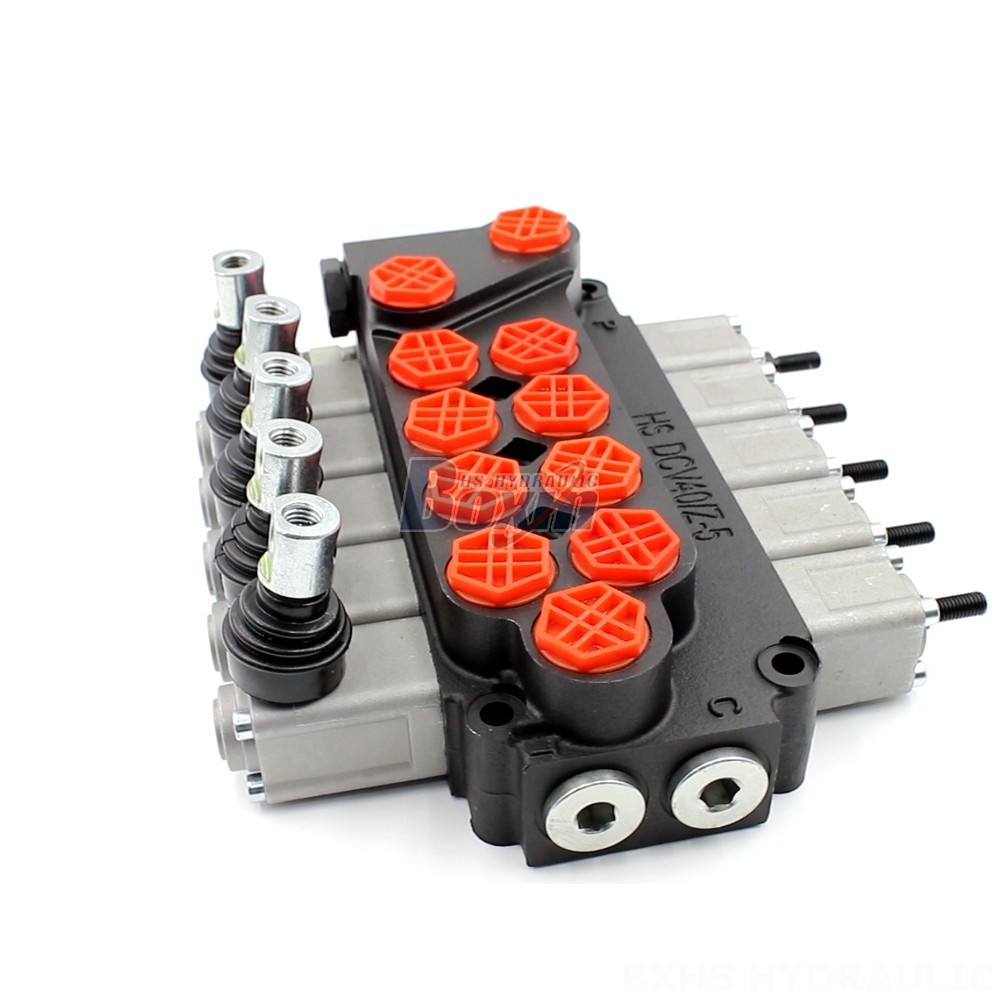 4 Spool Hydraulic Control Valve Electric DCV40Z Valve | OEM & ODM Services | Bespoke Solutions main image