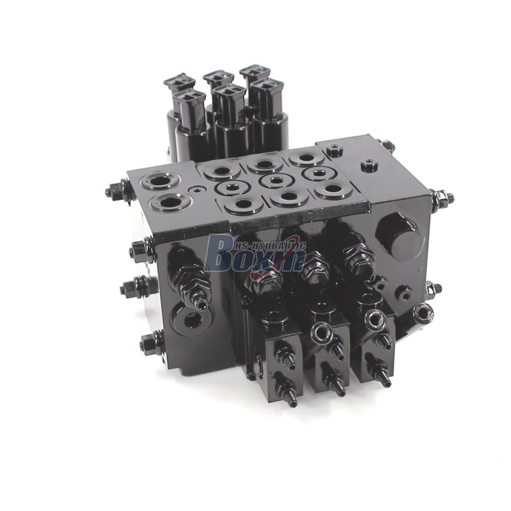 DCV55 Electro-hydraulic 3 Spool Sectional Directional Valve for Mobile Equipment cover photo