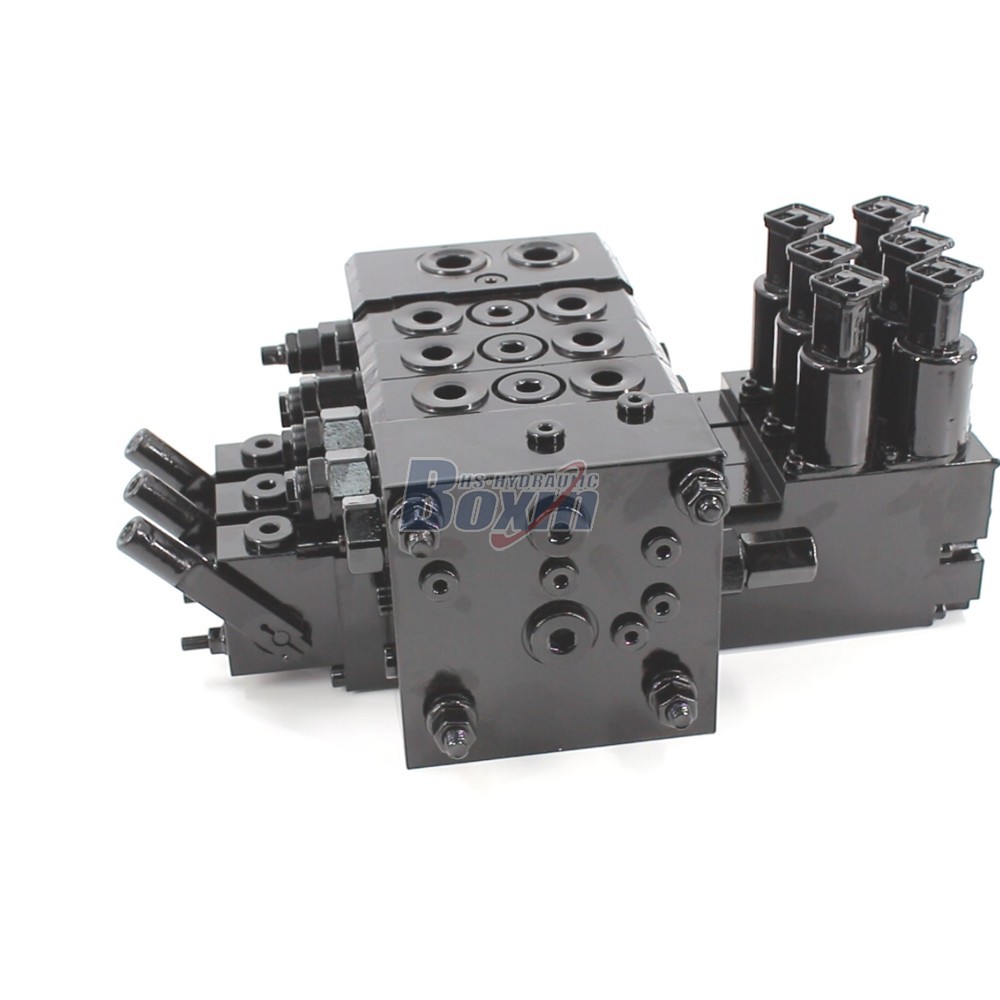 DCV55 Electro-hydraulic 3 Spool Sectional Directional Valve for Mobile Equipment main image