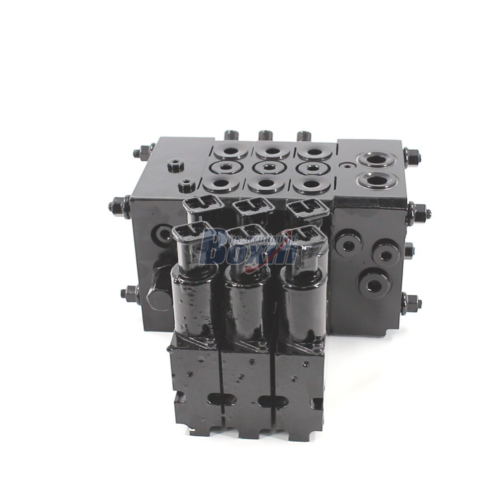 OEM/ODM Services for DCV55 Electro-hydraulic 3 Spool Sectional Directional Valve and Custom Labeling main image