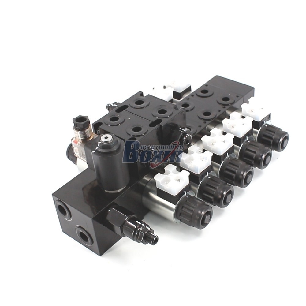 Multi-Spool Solenoid Sectional Directional Valve DCV56-H for Mobile Machinery main image