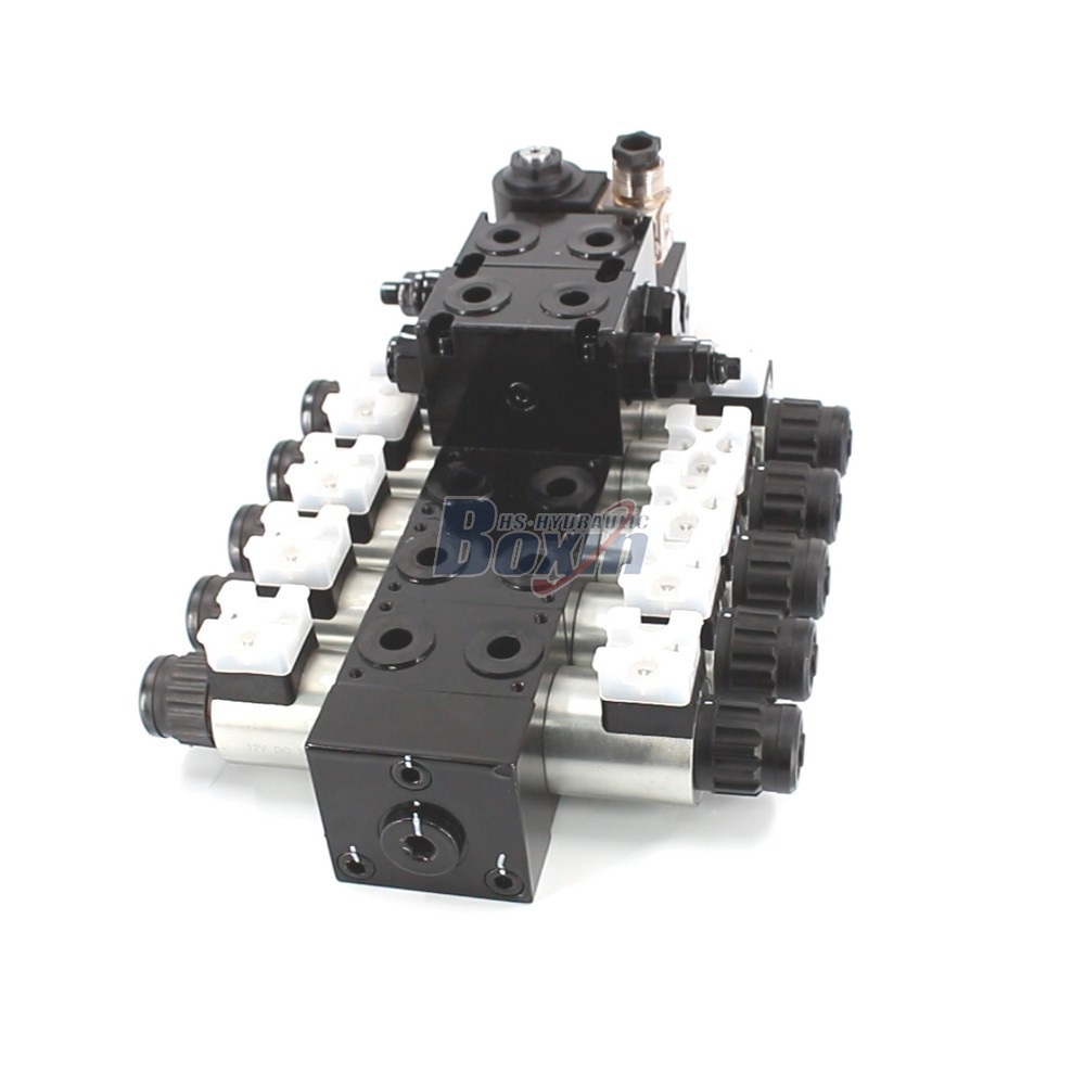 Strategic Partnership Opportunities for DCV56-H Solenoid 5 Spool Sectional Valve Sales main image