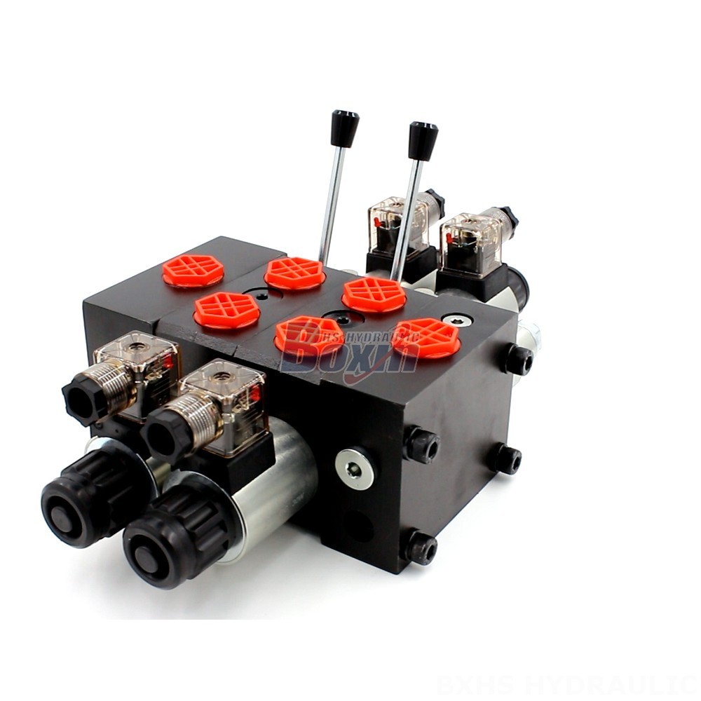5 Spool Selenoid Hydraulic Valve DCV58 Directional Valve | Precision Engineering and Durability main image