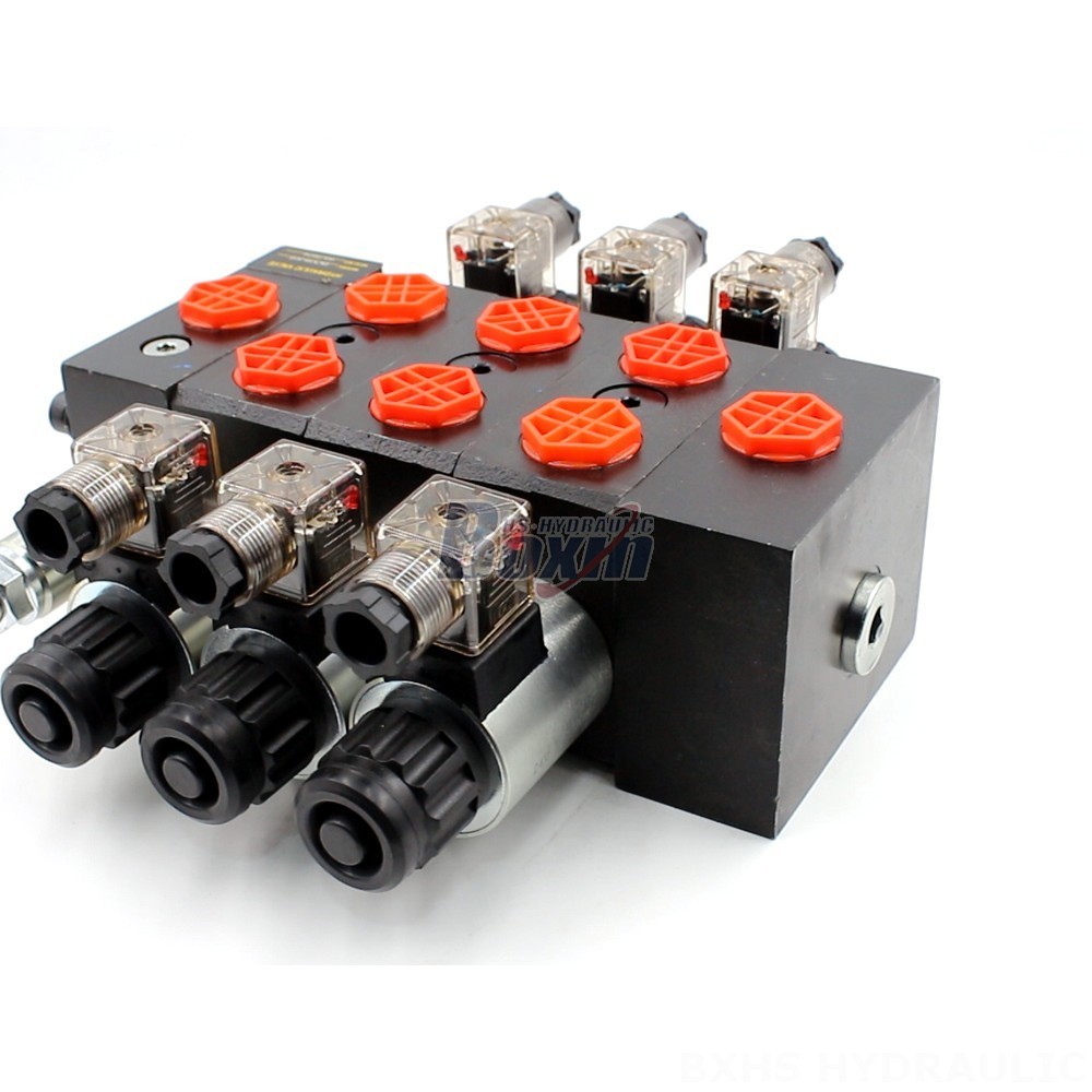 Tractor Hydraulic Lever Valve Solenoid Valve Technology: DCV58 Valve Efficiency and Versatility main image