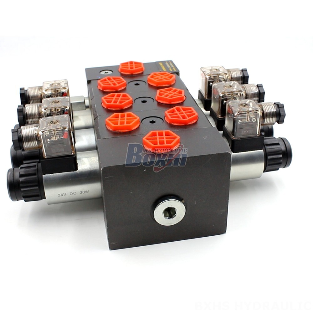 Tractor Hydraulic Lever Valve Solenoid Valve Technology: DCV58 Valve Efficiency and Versatility main image