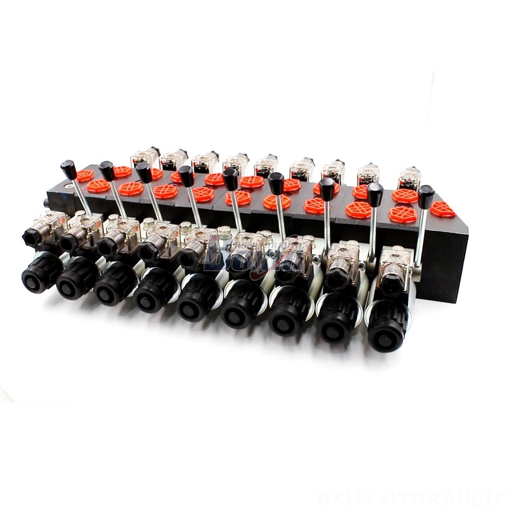 Backhoe Control Valve Hydraulic Customizable DCV58 Solenoid Valve: Meet Your Exact Requirements cover photo