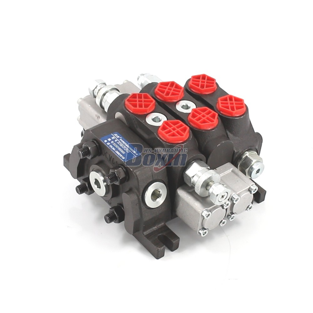 Sectional Control Valve DCV60-FZJ 2 Spool Manual Directional Control Valve main image