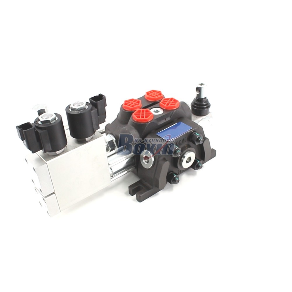 DCV60 Series Electro-hydraulic Directional Control Valve 1 Spool Sectional Type main image