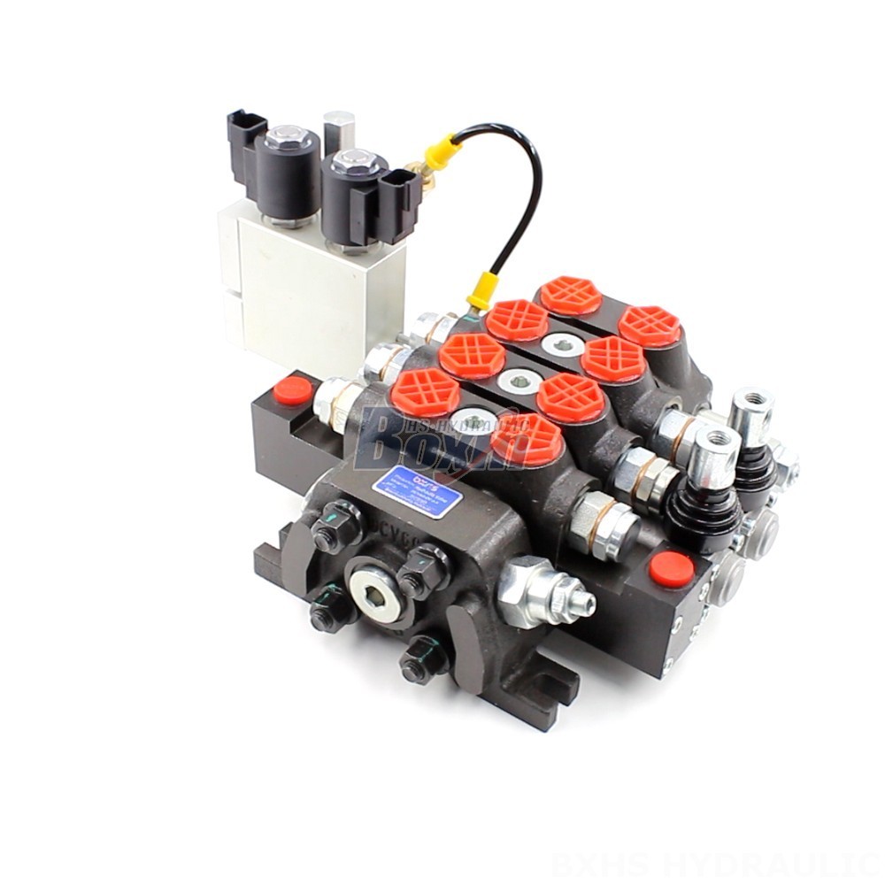 DCV60 Electro-hydraulic 2 Spool Sectional Directional Valve | Manufacturer & Global Supplier main image