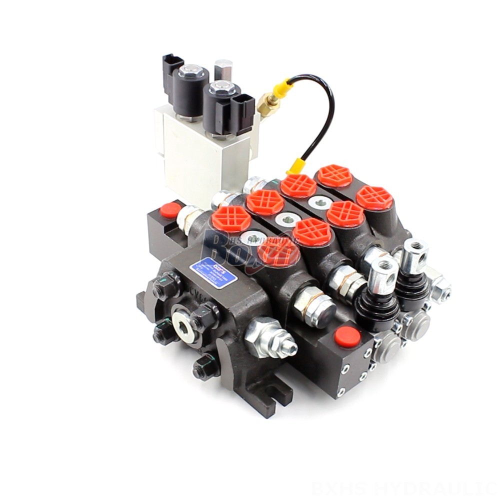 DCV60 2-Spool Electro-hydraulic Directional Valve | Factory Direct & Customizable cover photo